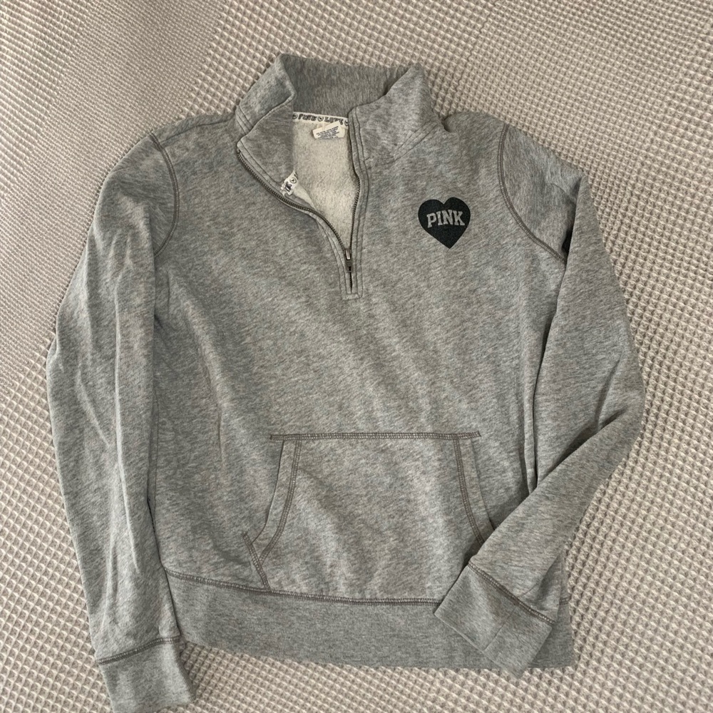 Victoria’s Secret PINK Quarter-zip Sweatshirt